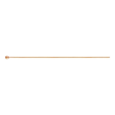 Ball Headpin 26ga .016x1.5"(0.41x38.1mm) Ball Headpin 26ga .016x1.5"(0.41x38.1mm)