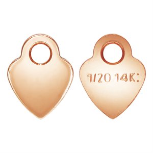 3.5mm Heart Quality Tag