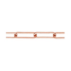 2.0x5.5mm Flat Paperclip Chain 200ft Spool