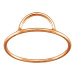 5mm Single Arch Ring (1mm Wire) Size 6