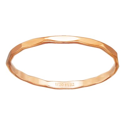 Hammered Stacking Ring Size 6 Hammered Stacking Ring Size 6