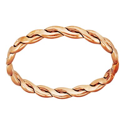 2.4mm Woven Ring Size 7