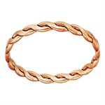 2.4mm Woven Ring Size 8
