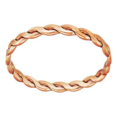 2.4mm Woven Ring Size 9