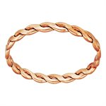 2.4mm Woven Ring Size 9