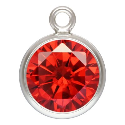 6.0mm Ruby 3A CZ Bezel Drop AT 6.0mm Ruby 3A CZ Bezel Drop AT