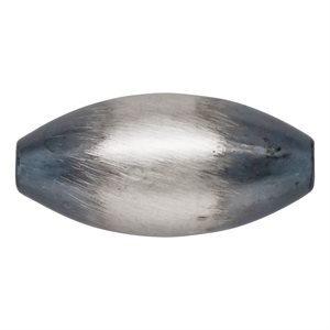 4.0x8.0mm Navajo Style Oval Pearl 1.0mm Hole