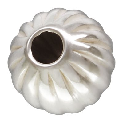 4.0mm Corrugated Bead Light 1.2mm Hole AT 4.0mm Corrugated Bead Light 1.2mm Hole AT