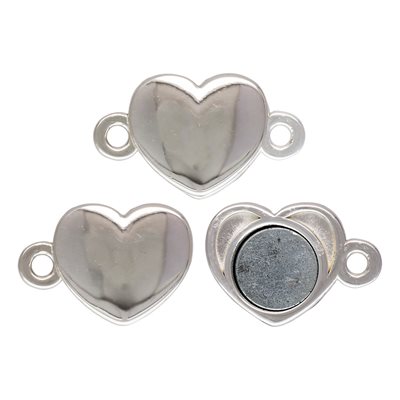 10.0mm Heart Magnetic Clasp SPAT 10.0mm Heart Magnetic Clasp SPAT