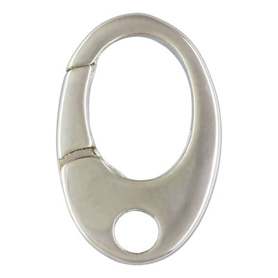 Large Oval No-Trigger Clasp (12.0x19.0mm)