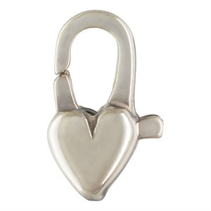 Heart Cast Clasp (5.0x12.0mm)