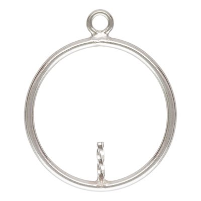 15mm Round Drop w / 0.6x4.0mm Peg 15mm Round Drop w / 0.6x4.0mm Peg