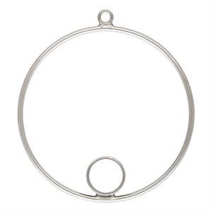 30mm Round Drop w / 6mm Bezel AT