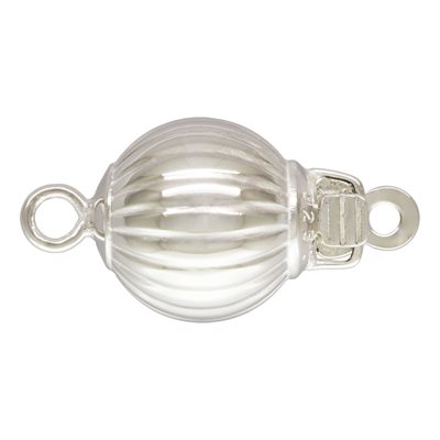 8.0mm Corrugated Bead Clasp SPAT 8.0mm Corrugated Bead Clasp SPAT