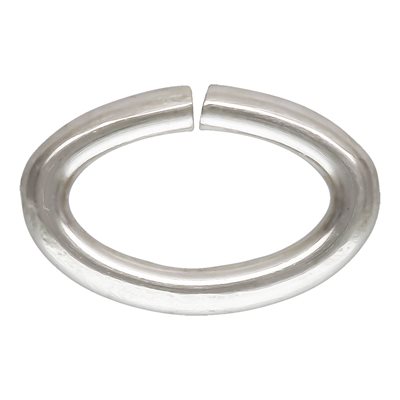 Oval Jump Ring 22ga 0.64x3.0x4.6mm AT Oval Jump Ring 22ga 0.64x3.0x4.6mm AT