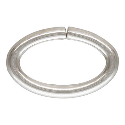 Oval Jump Ring 22ga 0.64x3.5x5.3mm AT Oval Jump Ring 22ga 0.64x3.5x5.3mm AT