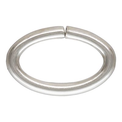 Oval Jump Ring 22ga 0.64x3.5x5.3mm AT