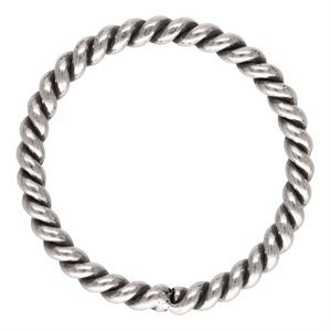 Twisted Jump Ring 20.5ga 0.76x7.0mm CL AT