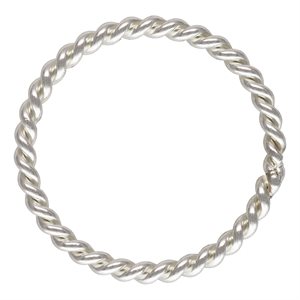 Twisted Jump Ring 20.5ga 0.76x8.5mm CL AT
