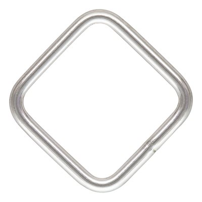 Jump Ring Square 20ga (.81x8.0x8.0mm)CL AT