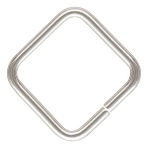 Jump Ring Square 20ga (.81x8.0x8.0mm) AT