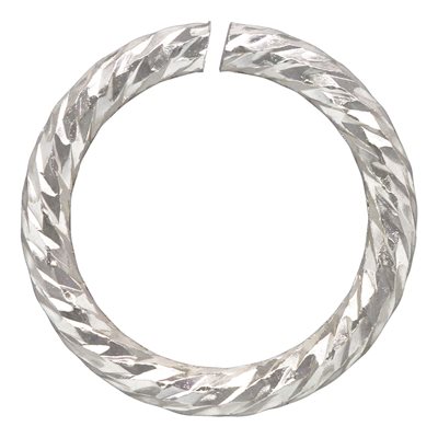 Sparkle Jump Ring .035x.270" (0.89x6.8mm) AT