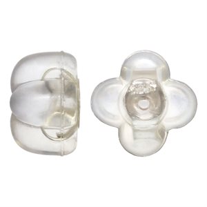 Four Leaf Clover Silicone Earring Back