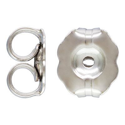 Extra Heavy Earring Back (5.0x5.8mm) AT Extra Heavy Earring Back (5.0x5.8mm) AT