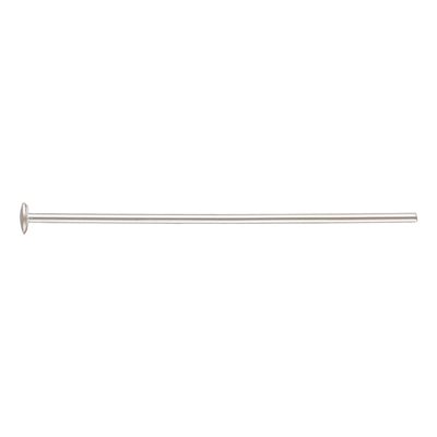 Headpin 22ga .025x1.0"(0.64x25.4mm).075"Head