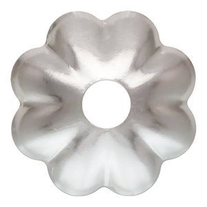 4.0mm Flower Bead Cap 1.0mm Hole AT