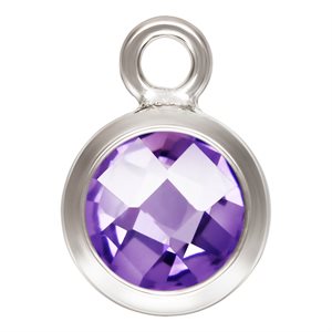 4.0mm DSCB Amethyst 3A CZ Drop AT