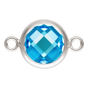 6.0mm DSCB Swiss Blue 3A CZ Connector AT