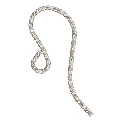 Sparkle French Ear Wire .028" (0.71mm) AT