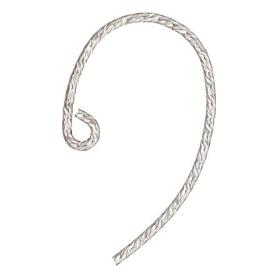 Sparkle Bass Clef Ear Wire .028" (0.71mm) AT