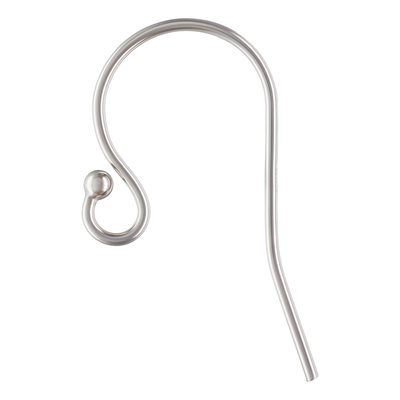 Ball End Ear Wire 11.5x20.0mm (0.66mm) AT