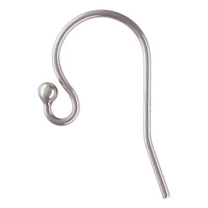 Ball End Ear Wire (0.76mm) RH