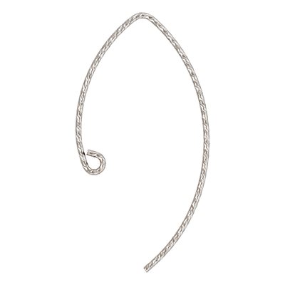 Sparkle V Shape Ear Wire .030" (.76mm) AT