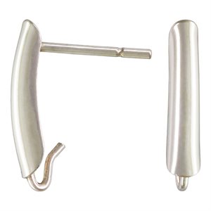 Shield Post Earring w / Ring SPAT