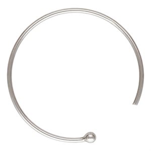 18mm Endless Ball End Earwire (0.64mm) AT