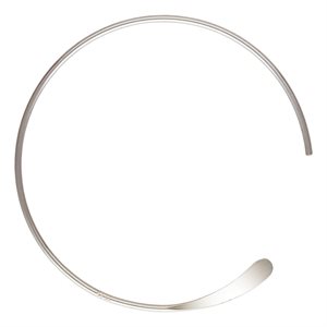 26mm Endless Hammered End Earwire (0.64mm) AT