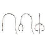 Ear Wire for 6-8mm Beads (0.76mm Wire) AT