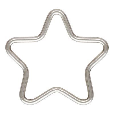 15.0mm Star Jump Ring (0.89mm wire) CL AT