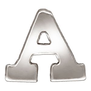 Block Letter 'A' Stamping (0.5mm Thick)