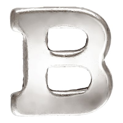 Block Letter 'B' Stamping (0.5mm Thick) Block Letter 'B' Stamping (0.5mm Thick)