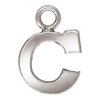 Block Letter 'C' Charm (0.5mm Thick) AT
