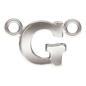 Block Letter 'G' Connector (0.5mm Thick) AT
