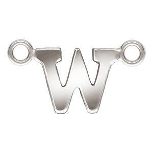 Block Letter 'W' Connector (0.5mm Thick) AT