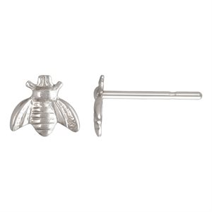 5.5x6.3mm Bee Post Earring AT