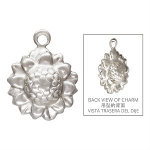 9.0mm Sunflower Charm AT