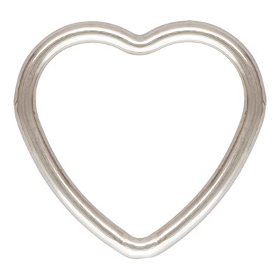 10.0mm Heart Jump Ring Closed AT 10.0mm Heart Jump Ring Closed AT